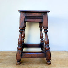 Load image into Gallery viewer, English Oak Joint Stool
