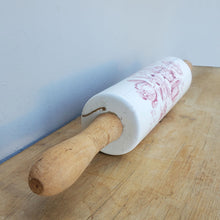 Load image into Gallery viewer, Rare Transferware Rolling Pin
