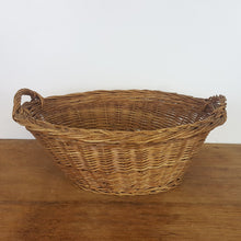 Load image into Gallery viewer, French Child&#39;s Laundry Basket
