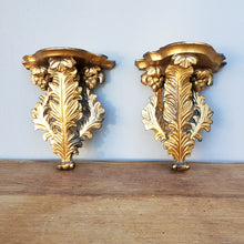 Load image into Gallery viewer, Italian Gilt Wood Sconces
