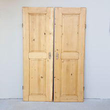 Load image into Gallery viewer, Pair of European Pine Doors
