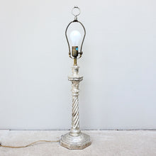 Load image into Gallery viewer, Silver Gilt Wood Lamp
