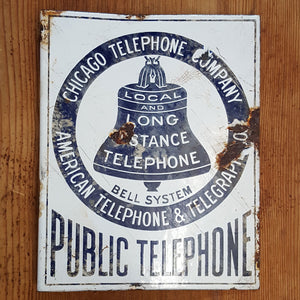 1920's Chicago Bell Sign