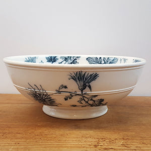 19th c French Chrysanthemum Bowl