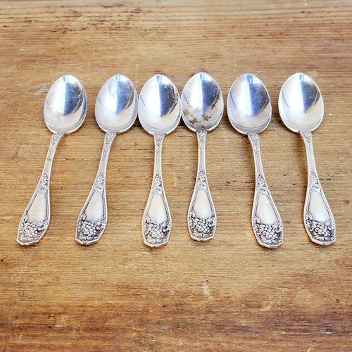 6 Demitasse Spoons