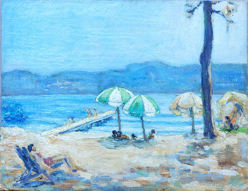 French Coastal Painting