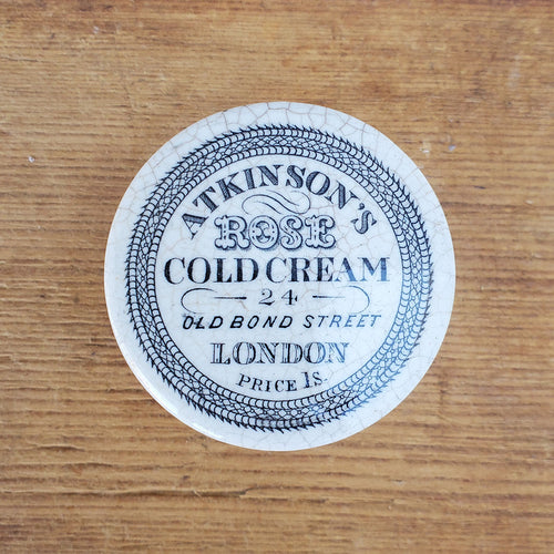 English Cold Cream Jar