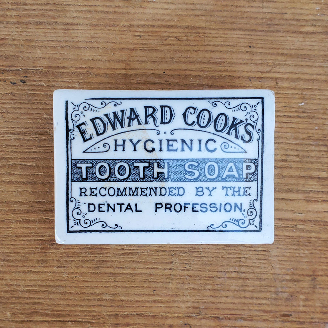 English Tooth Soap Jar