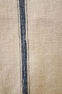 French Grain Sack - Blue Stripe