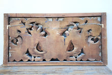Carved Wood Wall Plaque