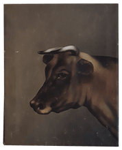 Primitive Cow Portrait