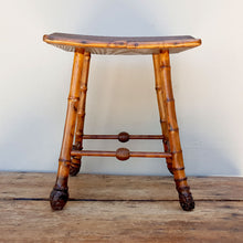 French Bamboo Stool