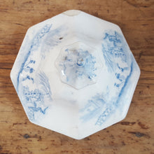 French Blue and White Lidded Sugar