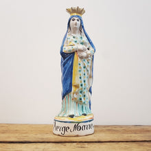 19th c French Virgin Mary Statue