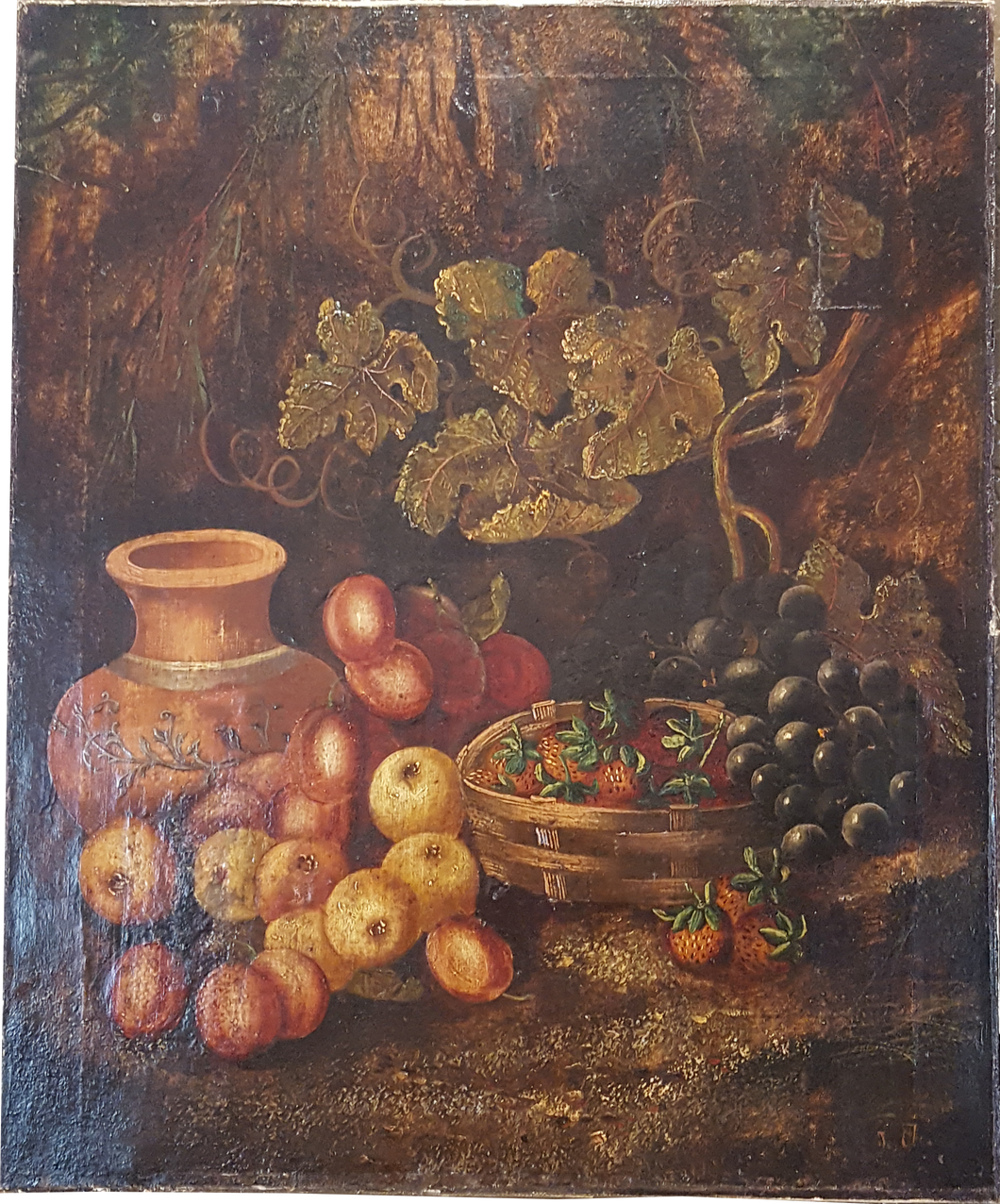 fruit still life painting