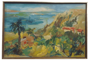 Island Seascape Painting