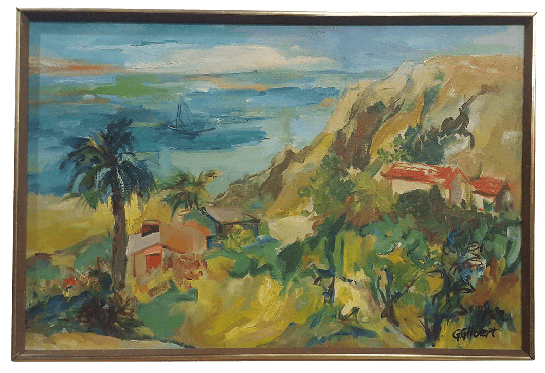 Island Seascape Painting