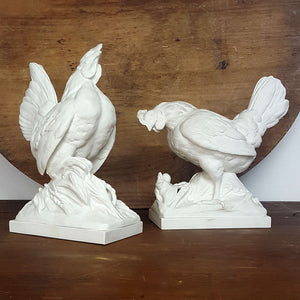 Pair of Roosters
