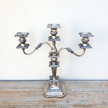 Pair of Silver-plate Candlesticks