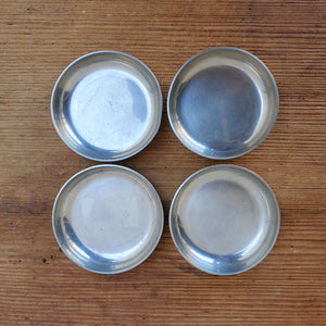 Small Pewter Dishes