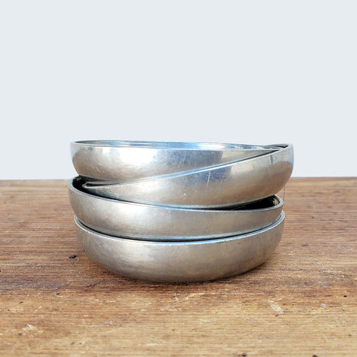 Small Pewter Dishes
