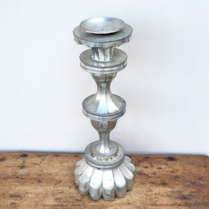 Vintage Mexican Tin Candlestick